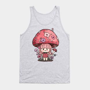 Strawberry Shroomy Tank Top